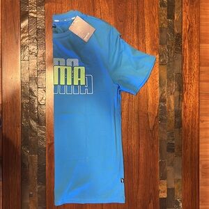 Puma Regular Fit activewear T-Shirt blue Large
